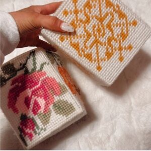 Handcrafted Crocheted Tissue Box Covers